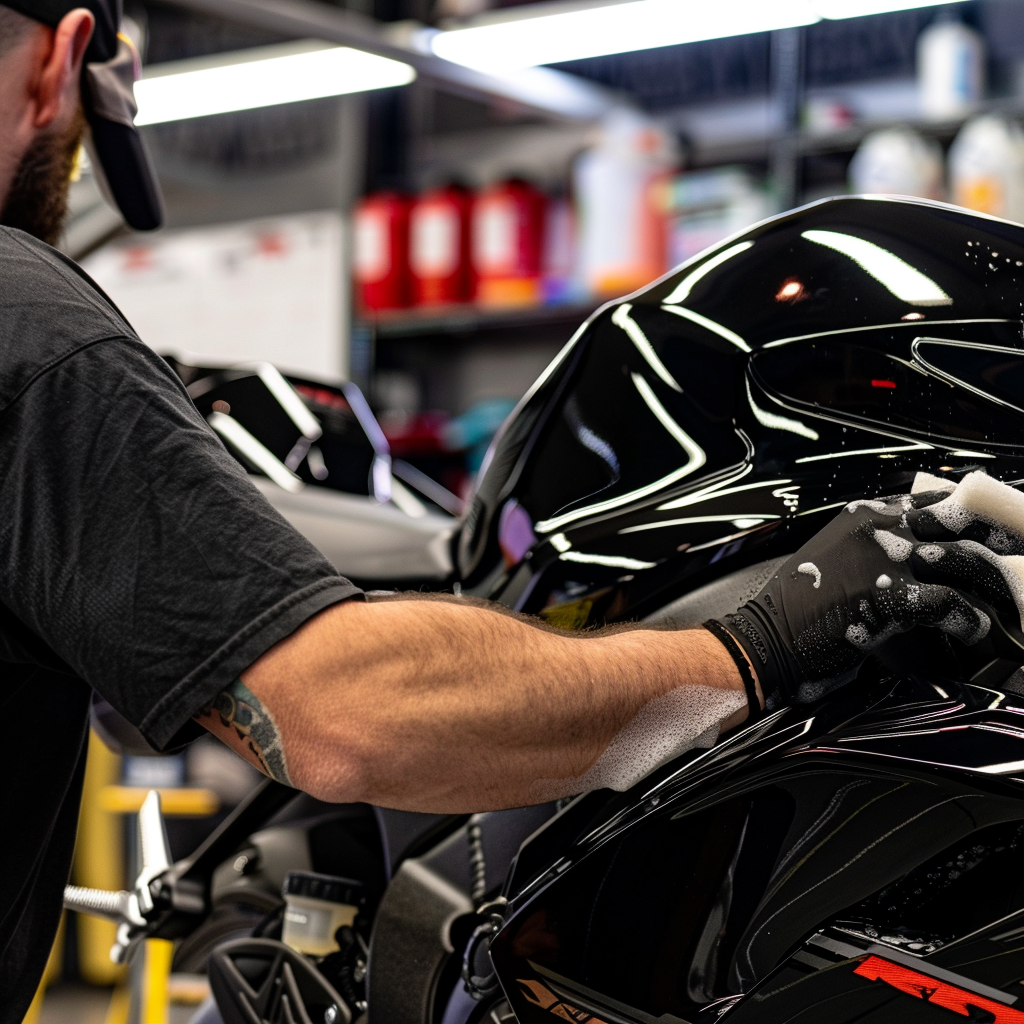 Smash Repairs Phuket Bodywork, Panel Beating & Smash Repairs in Phuket Davidv. 56221 A Technician Is Meticulously Cleaning A Motorcycl Bce52793 8984 41c6 Be74 B628948f3302