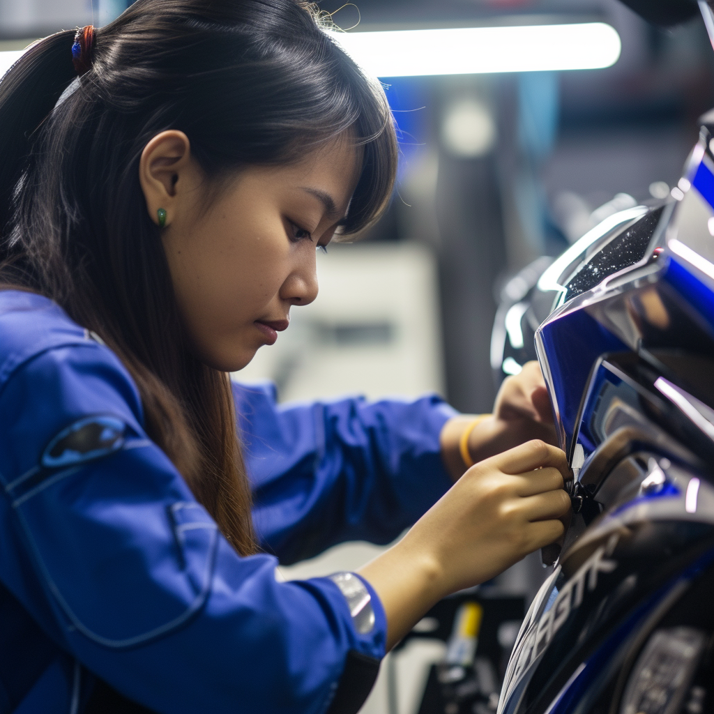 Smash Repairs Phuket Bodywork, Panel Beating & Smash Repairs in Phuket Davidv. 56221 Capture A Skilled Female Technician Meticulously 04499ea1 04ea 41f1 Af56 1b7cf3ba83fb