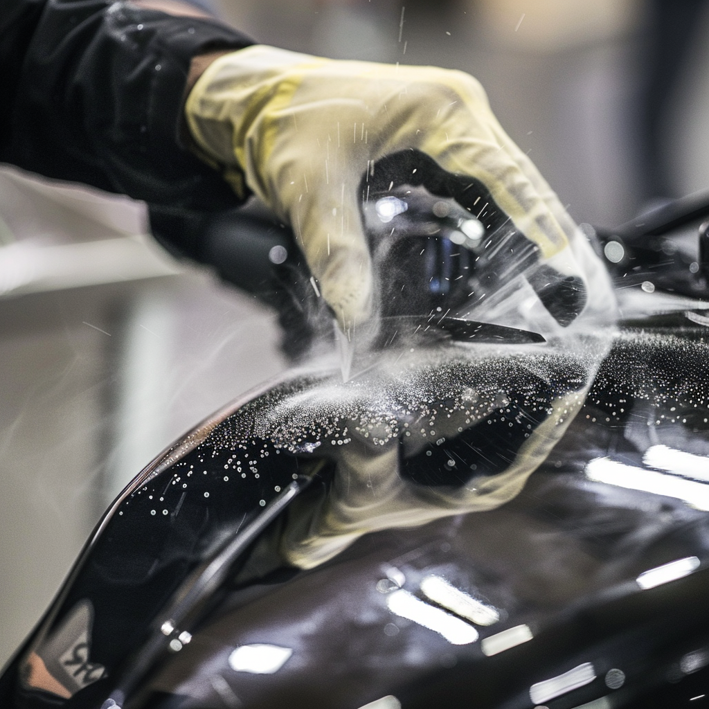 Smash Repairs Phuket Bodywork, Panel Beating & Smash Repairs in Phuket Davidv. 56221 Envision A Close Up Of A Motorbikes Scratched Pan B2b00f87 2b9c 4e8f 9f7e 91ff24415c0c