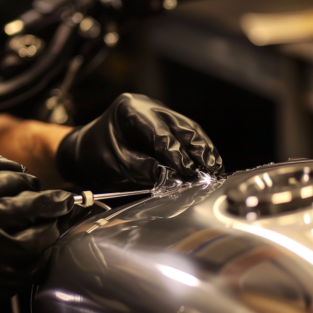 Smash Repairs Phuket Bodywork, Panel Beating & Smash Repairs in Phuket Davidv. 56221 Envision A Close Up Scene Where A Technician Is U F3452040 5d00 4daf Bb82 2d96b68f1ca9