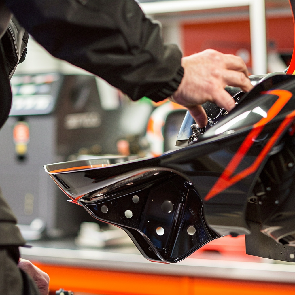 Smash Repairs Phuket Bodywork, Panel Beating & Smash Repairs in Phuket Davidv. 56221 Envision A Motorbike Being Fitted With An Afterma Eeaedfa3 Ac85 4dae A6dd 3b930c25e031