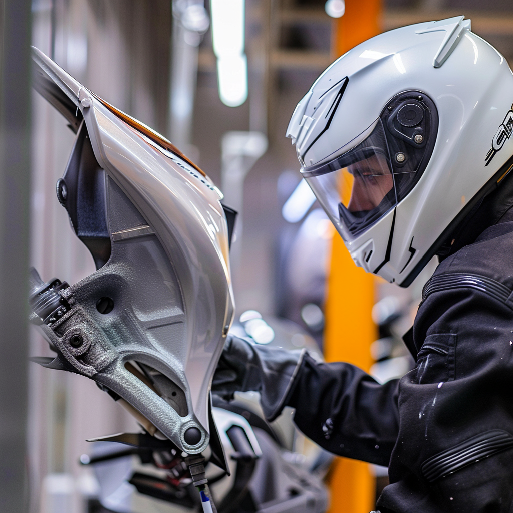 Smash Repairs Phuket Bodywork, Panel Beating & Smash Repairs in Phuket Davidv. 56221 Envision A Motorbike Mudguard Being Carefully Pai A25495cb 3b8a 4cdd 8964 Ad5c79500a69