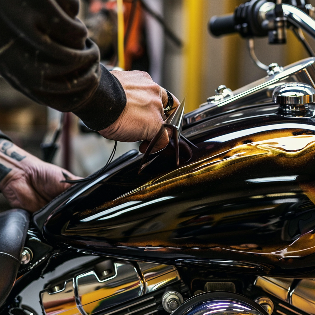 Smash Repairs Phuket Bodywork, Panel Beating & Smash Repairs in Phuket Davidv. 56221 Envision A Motorbike Side Panel With A Noticeable 7ead1ad7 Acf8 4ffd B1e1 3dd8c8824691