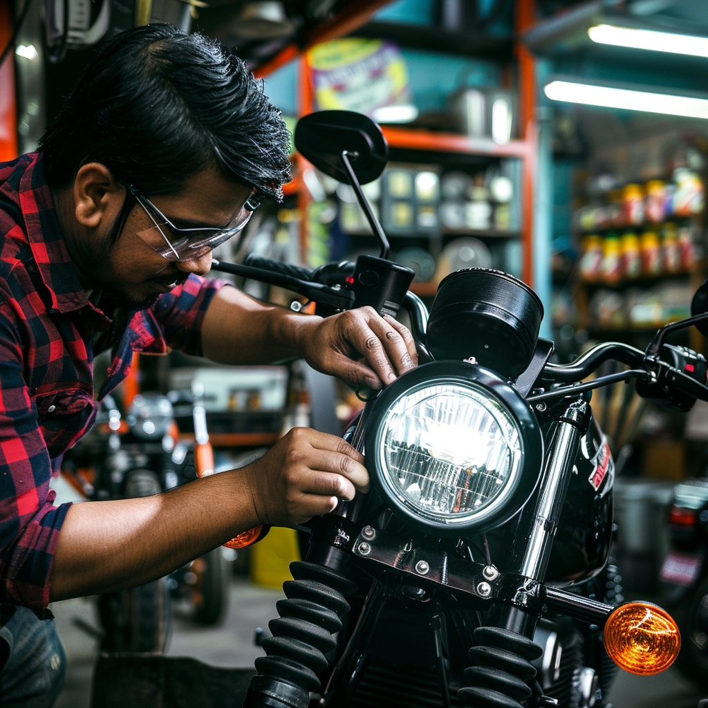 Smash Repairs Phuket Bodywork, Panel Beating & Smash Repairs in Phuket Davidv. 56221 Envision The Motorbike Owner Examining The Newly 9a94dd0d 315c 45b6 9c4c 93caf786cf49