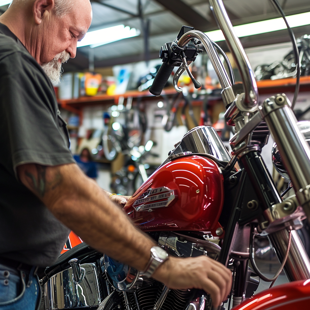 Smash Repairs Phuket Bodywork, Panel Beating & Smash Repairs in Phuket Davidv. 56221 Envision The Motorcycle Owner Reviewing The Newly 4d8977fd 11a3 4dc5 9b48 Ac1b4584eb60