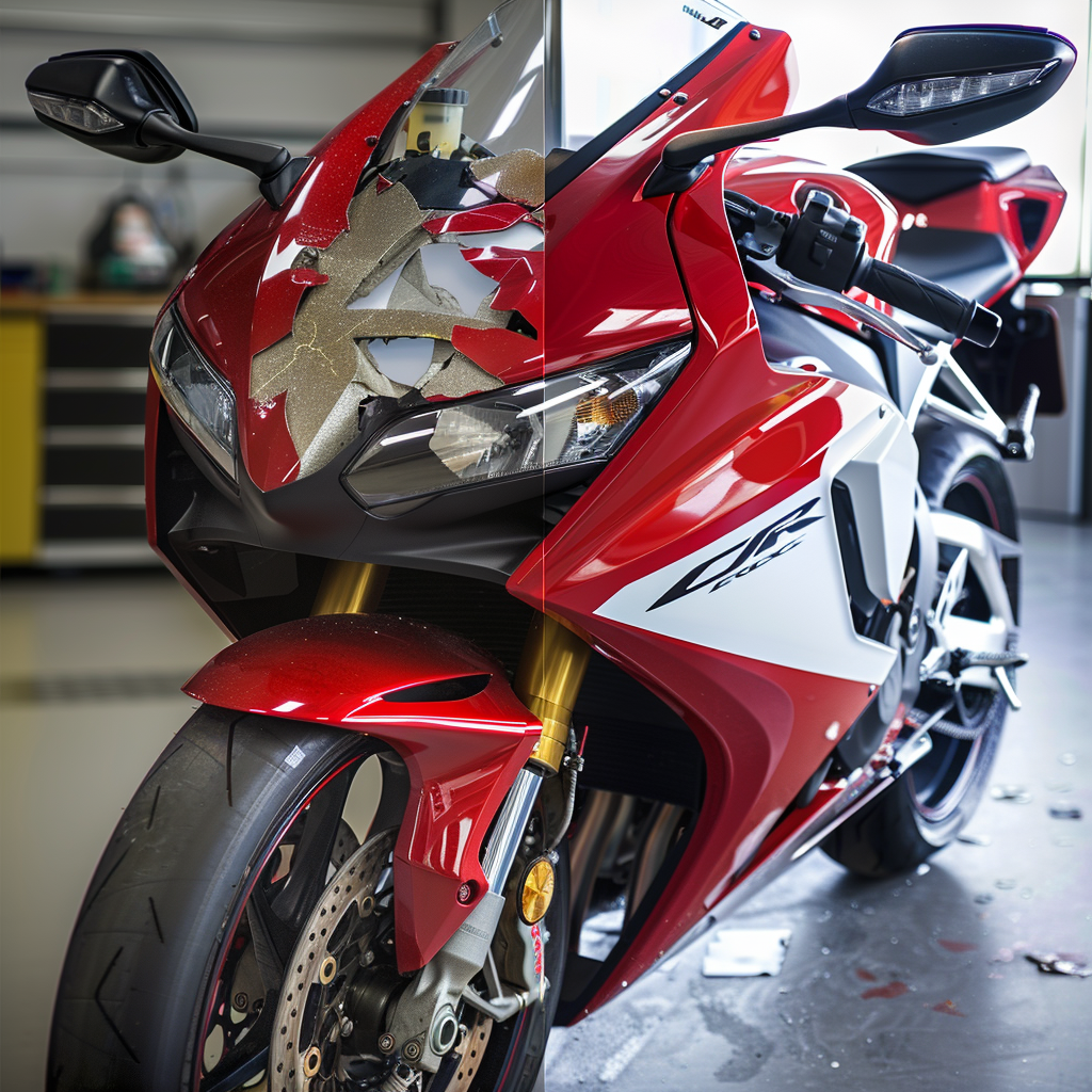Smash Repairs Phuket Bodywork, Panel Beating & Smash Repairs in Phuket Davidv. 56221 Imagine A Before And After Display Of A Motorbike Cecb5582 A91c 4076 Ac8f F65e212568cc