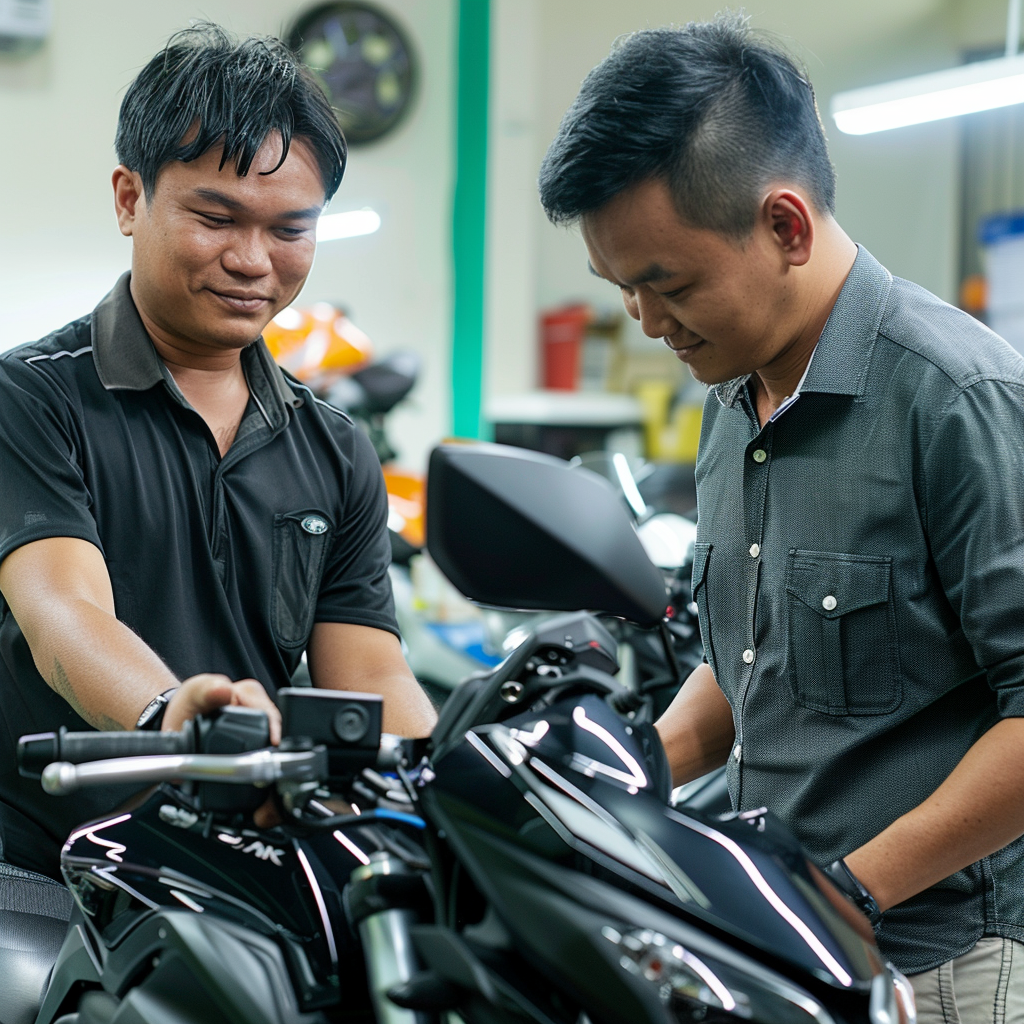 Smash Repairs Phuket Bodywork, Panel Beating & Smash Repairs in Phuket Davidv. 56221 Imagine A Satisfied Customer Examining Their Moto 4fa29240 261d 49ab 94ba 735c34585382