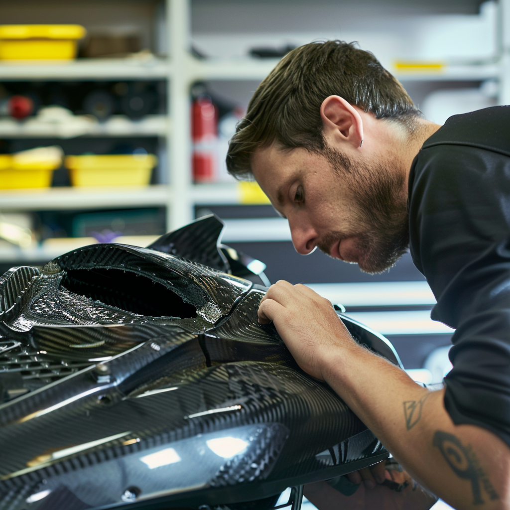 Smash Repairs Phuket Bodywork, Panel Beating & Smash Repairs in Phuket Davidv. 56221 Imagine A Technician Reinforcing The Repaired Are 69287417 D0b2 4899 Ba92 253b5e3a8e4b