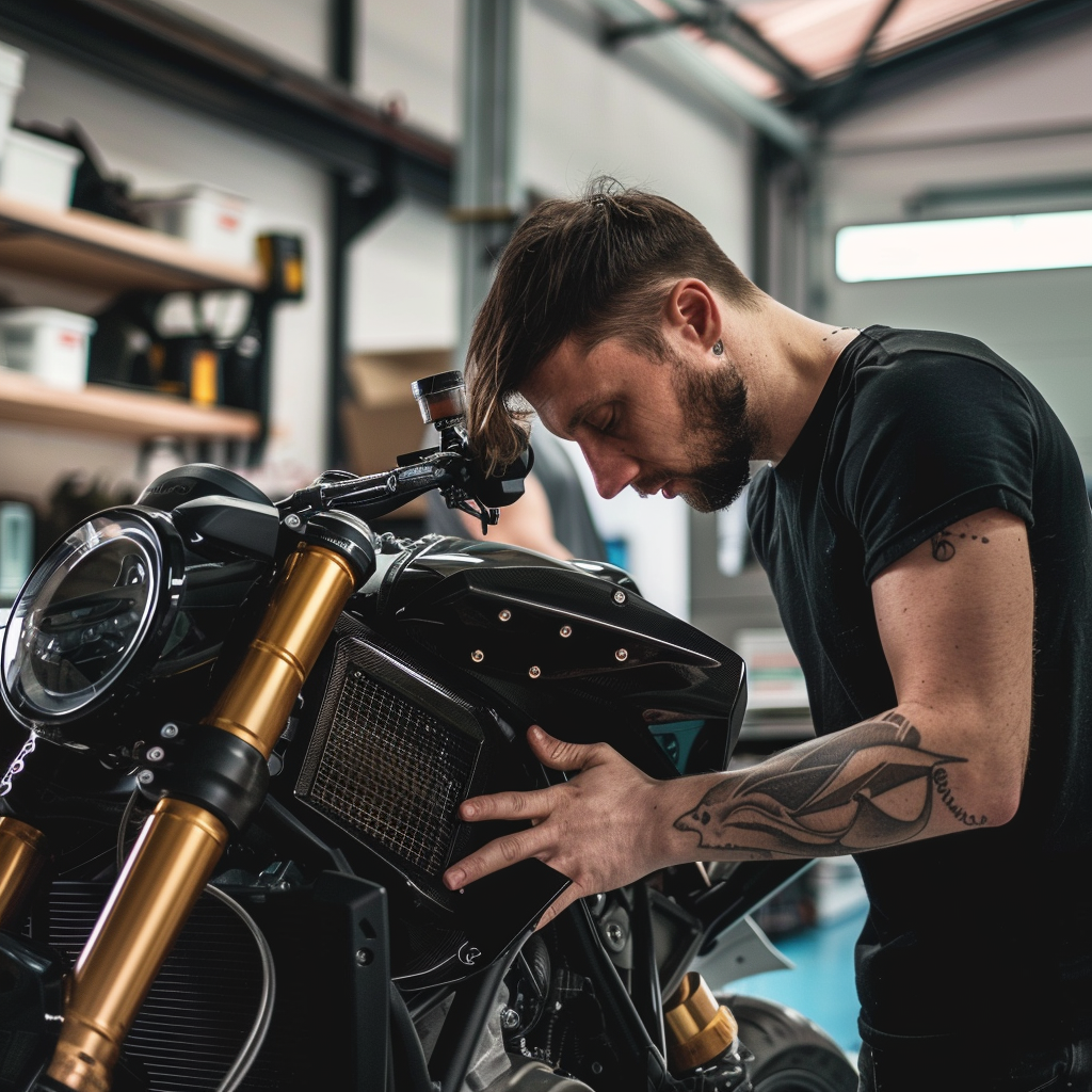 Smash Repairs Phuket Bodywork, Panel Beating & Smash Repairs in Phuket Davidv. 56221 Imagine The Motorbike Owner Inspecting Their Newl B20f085c Fb9e 4226 9b5d B1dc7cb64e94