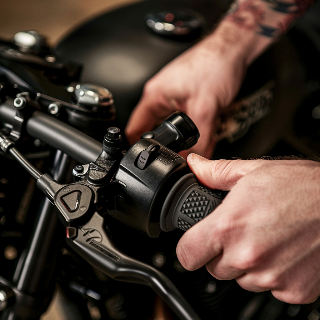 Smash Repairs Phuket Bodywork, Panel Beating & Smash Repairs in Phuket Davidv. 56221 Picture A Close Up Of A Riders Hands Gripping The Ea1e6ac7 9177 45fc Bdd0 Dbfe3e31d35b
