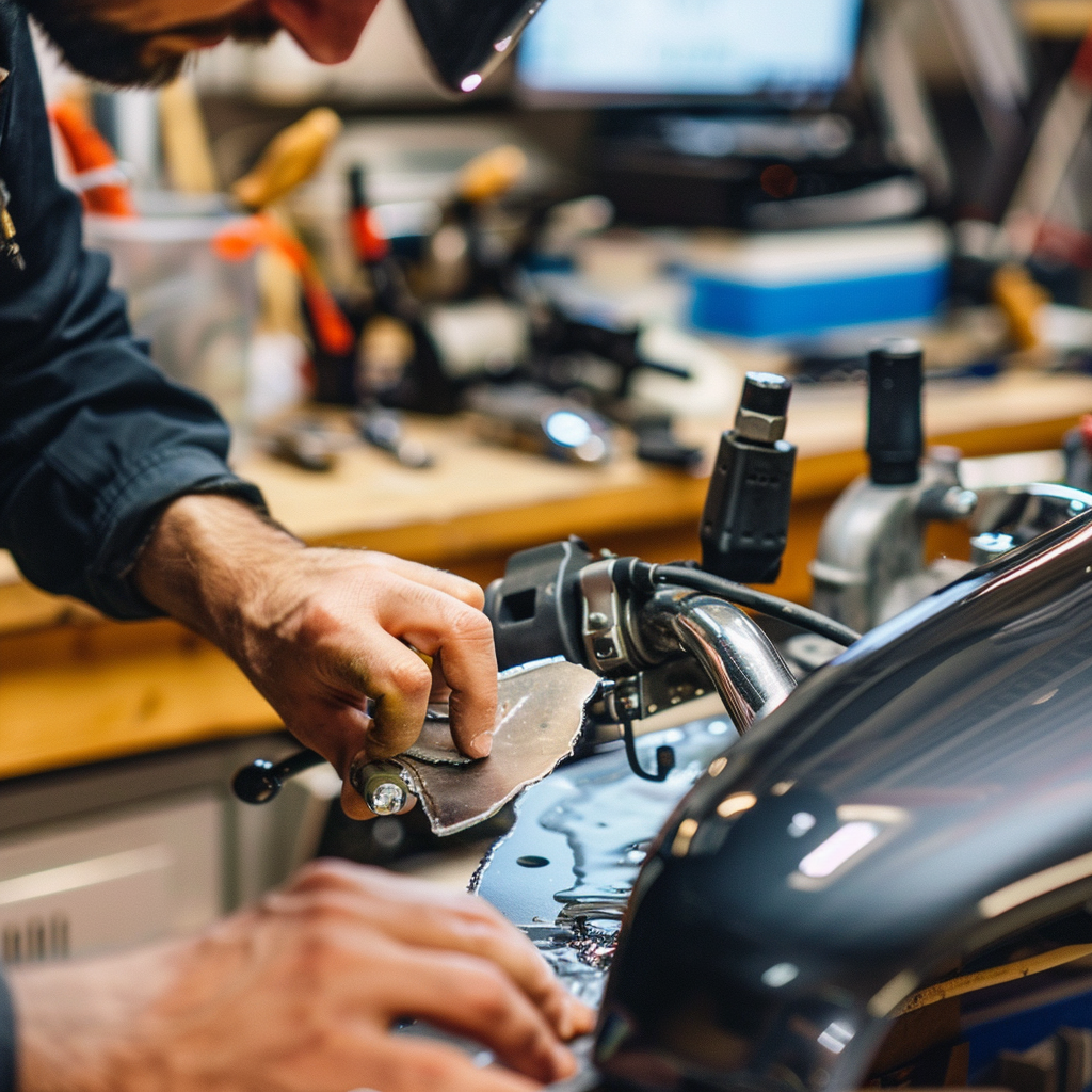 Smash Repairs Phuket Bodywork, Panel Beating & Smash Repairs in Phuket Davidv. 56221 Picture A Close Up Of A Technicians Hands Meticul 4d404497 9063 43fe B186 8b04ad64b830