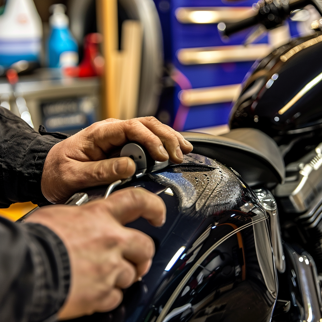 Smash Repairs Phuket Bodywork, Panel Beating & Smash Repairs in Phuket Davidv. 56221 Picture A Close Up Of A Technicians Hands Using A 6eedbeaa Bf9c 4088 95ba 9d0764852bbf