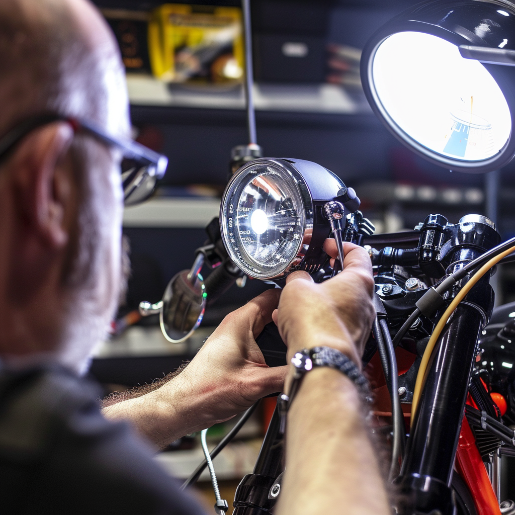 Smash Repairs Phuket Bodywork, Panel Beating & Smash Repairs in Phuket Davidv. 56221 Picture A Motorbikes Headlight Being Carefully In 4c360d10 24c3 4614 9b1f 3135710a4602