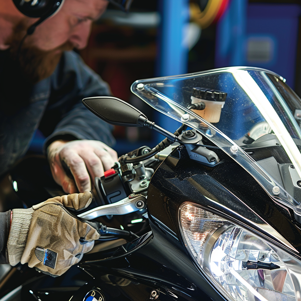 Smash Repairs Phuket Bodywork, Panel Beating & Smash Repairs in Phuket Davidv. 56221 Picture A Motorcycle With Its Front Fairing Parti E3bd1b19 27fc 4b15 A366 F03e20cbb630