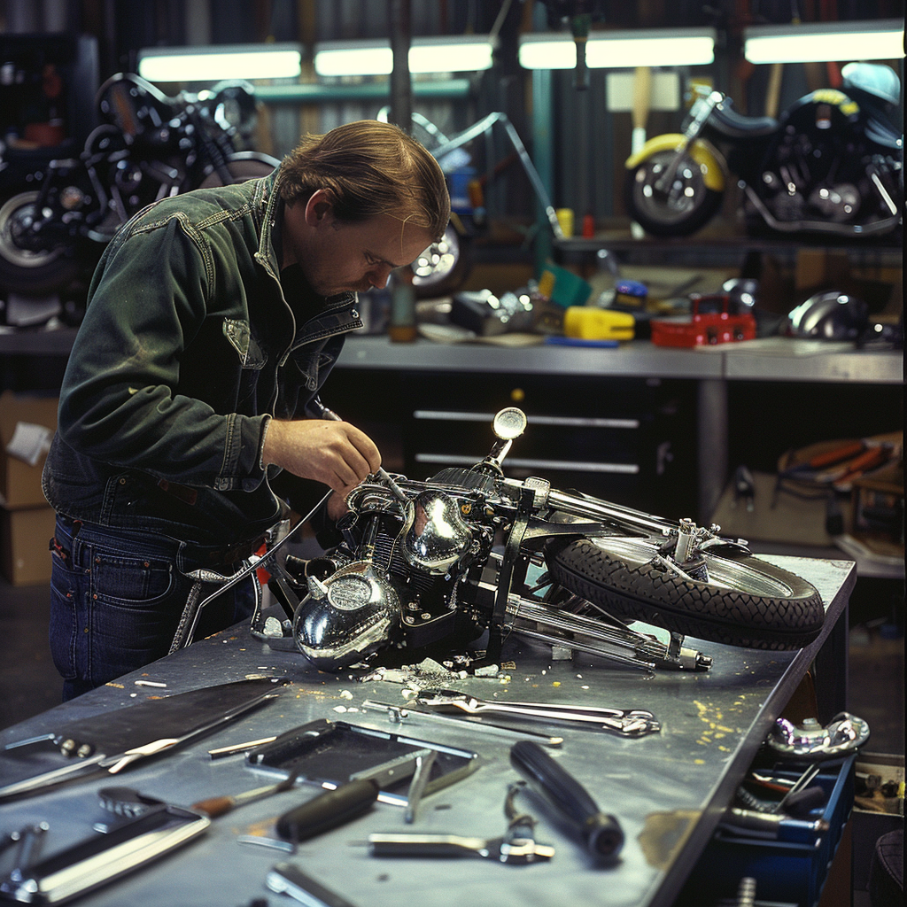 Smash Repairs Phuket Bodywork, Panel Beating & Smash Repairs in Phuket Davidv. 56221 Picture A Motorcycle Workshop With The Bikes Bell Fa6705b9 8c4d 464b 89b4 C0b46ba7dbe6