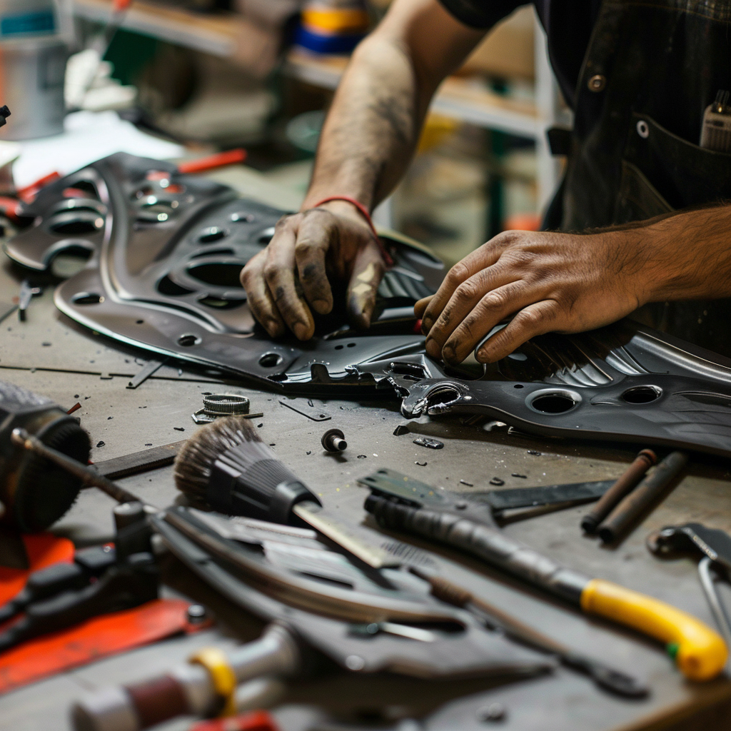 Smash Repairs Phuket Bodywork, Panel Beating & Smash Repairs in Phuket Davidv. 56221 Picture A Technician In A Workshop Examining A Mo Ce9ecdc4 5ade 45d9 98a3 8d78c6639c45