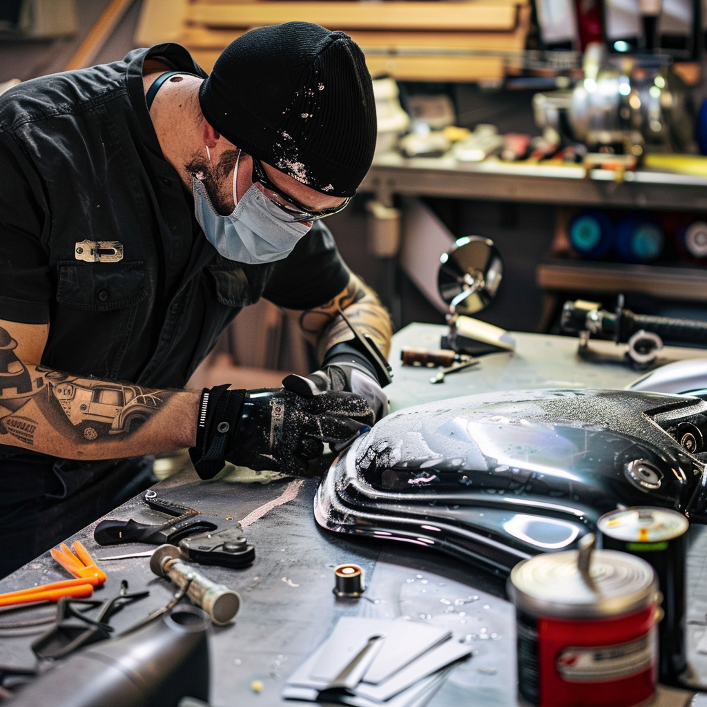 Smash Repairs Phuket Bodywork, Panel Beating & Smash Repairs in Phuket Davidv. 56221 Picture A Technician In A Workshop Meticulously S 224c79f8 3b05 40bc 9718 4cbd32c37b5a