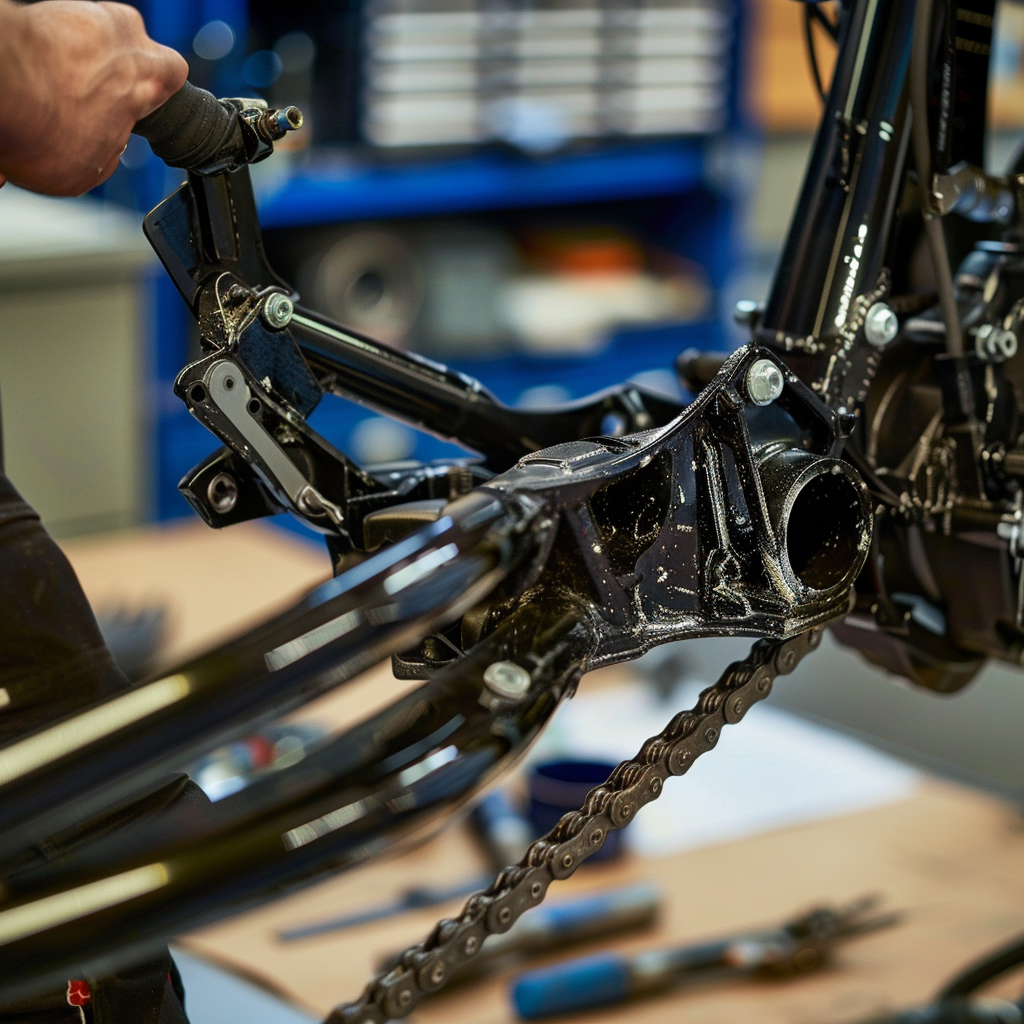 Smash Repairs Phuket Bodywork, Panel Beating & Smash Repairs in Phuket Davidv. 56221 Visualize A Close Up Of A Motorcycle Swingarm In E2a65684 6cc9 4969 Aa75 0e15b4b26a42