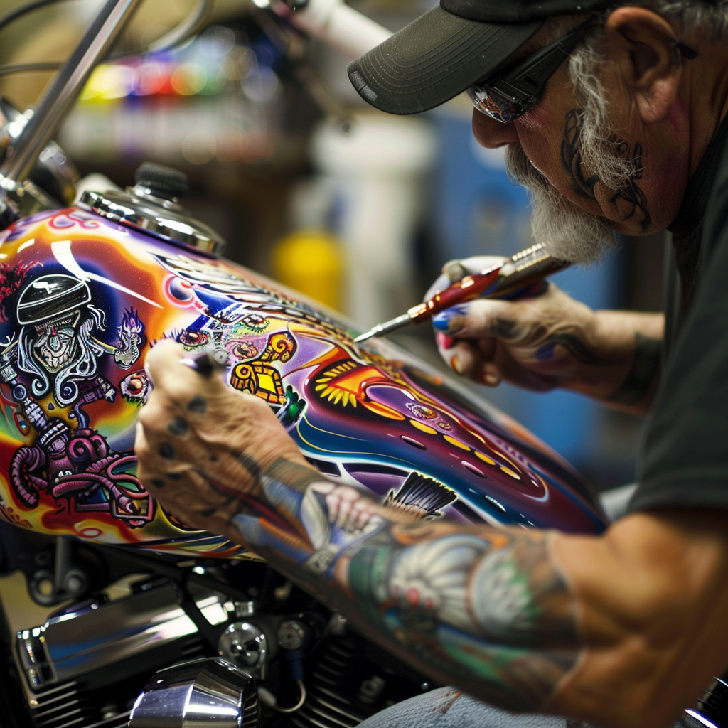 Smash Repairs Phuket Bodywork, Panel Beating & Smash Repairs in Phuket Davidv. 56221 Visualize A Close Up Of An Airbrush Artist Adding 74fb5fd9 D8fa 4a1e Afd9 1173511948d4