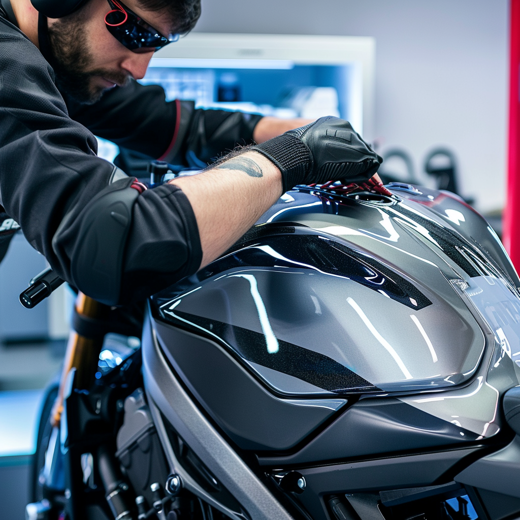 Smash Repairs Phuket Bodywork, Panel Beating & Smash Repairs in Phuket Davidv. 56221 Visualize A Motorbike In A Well Lit Workshop With 168f53ee Cb97 4c42 Be93 Aad467662e2d