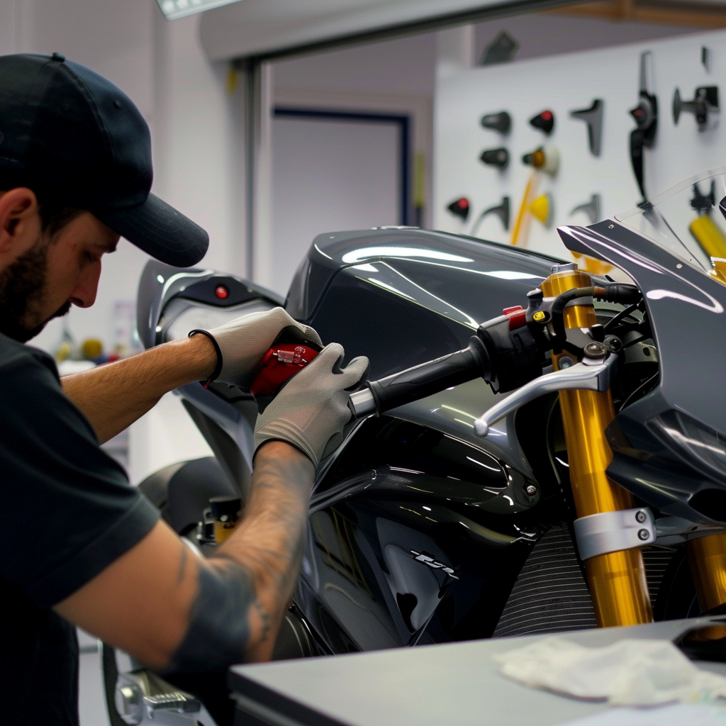 Smash Repairs Phuket Bodywork, Panel Beating & Smash Repairs in Phuket Davidv. 56221 Visualize A Motorbike In A Well Lit Workshop With Aa970106 38b4 4466 867e 6df99901b555