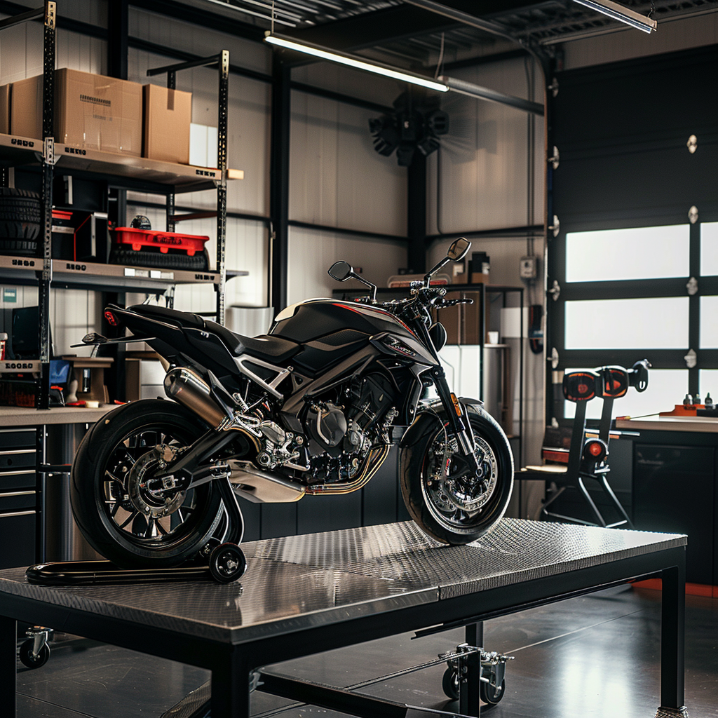Smash Repairs Phuket Bodywork, Panel Beating & Smash Repairs in Phuket Davidv. 56221 Visualize A Motorcycle Elevated On A Lift In A Sl 94dd4f0a 58a8 447b 8c3a 62878eab24b1