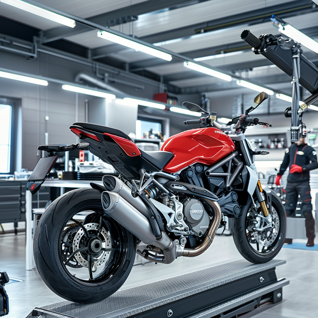 Smash Repairs Phuket Bodywork, Panel Beating & Smash Repairs in Phuket Davidv. 56221 Visualize A Motorcycle Elevated On A Lift In A Sl Ed4b64f7 A43c 4876 9b4a 5711356d89b5