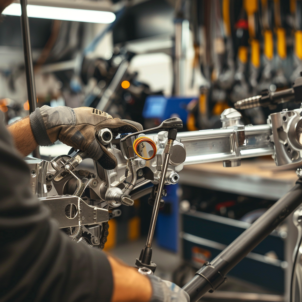 Smash Repairs Phuket Bodywork, Panel Beating & Smash Repairs in Phuket Davidv. 56221 Visualize A Motorcycle Frame Mounted On A Profess D10889a2 A5cf 4b47 B27a Bc45cc8fb3e0