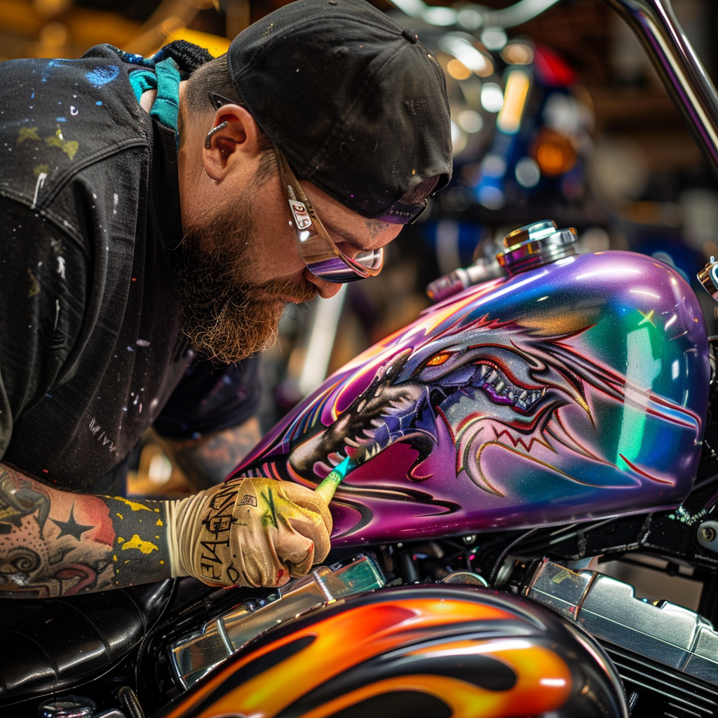 Smash Repairs Phuket Bodywork, Panel Beating & Smash Repairs in Phuket Davidv. 56221 Visualize A Technician Skillfully Airbrushing A C 24bae4b5 Ff7d 41e8 A41d 0f861803d484