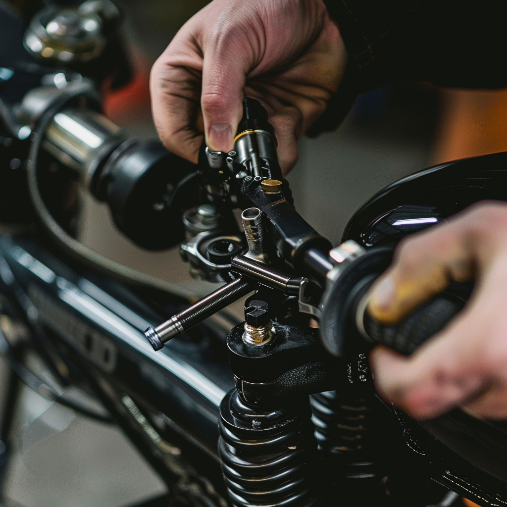 Smash Repairs Phuket Bodywork, Panel Beating & Smash Repairs in Phuket Davidv. 56221 A Cafe Racers Sleek Steering Damper Undergoing A 19e585d1 C2d7 4134 87b9 5e78c259f09a