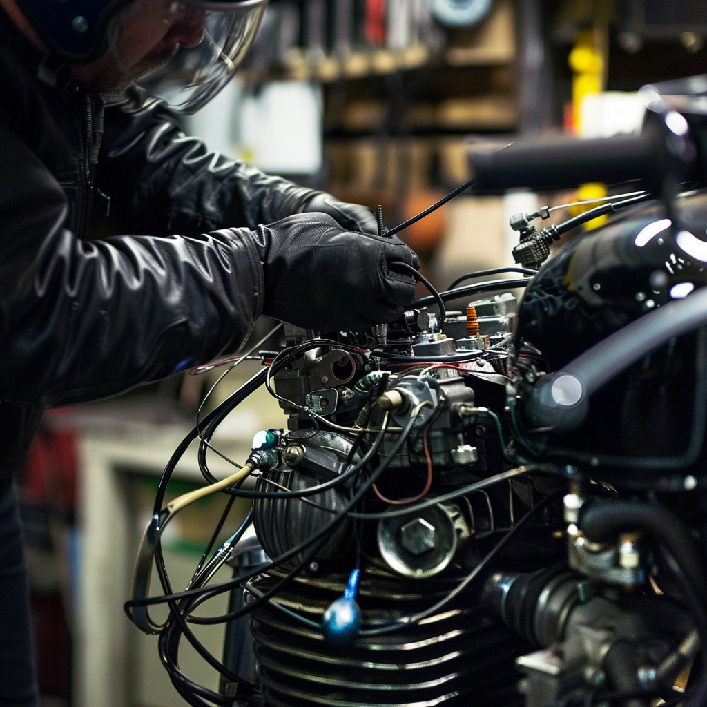 Smash Repairs Phuket Bodywork, Panel Beating & Smash Repairs in Phuket Davidv. 56221 A Classic Motorcycles Wiring Harness Being Meticu Cef69bfa C20a 4c07 80d1 104c994f12dc