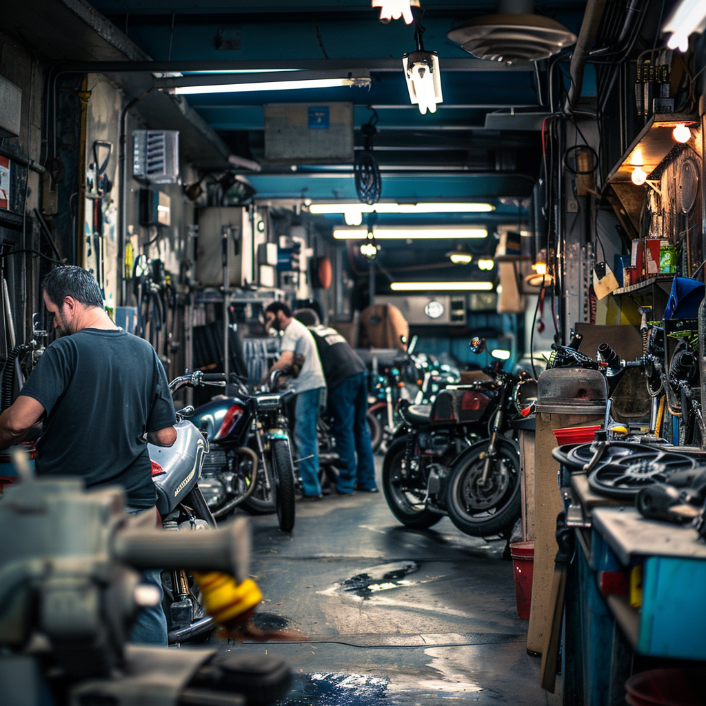 Smash Repairs Phuket Bodywork, Panel Beating & Smash Repairs in Phuket Davidv. 56221 A Dynamic Scene Inside A Bustling Motorbike Repai 09d90c4c A3f4 4af6 8615 7625db3312a7