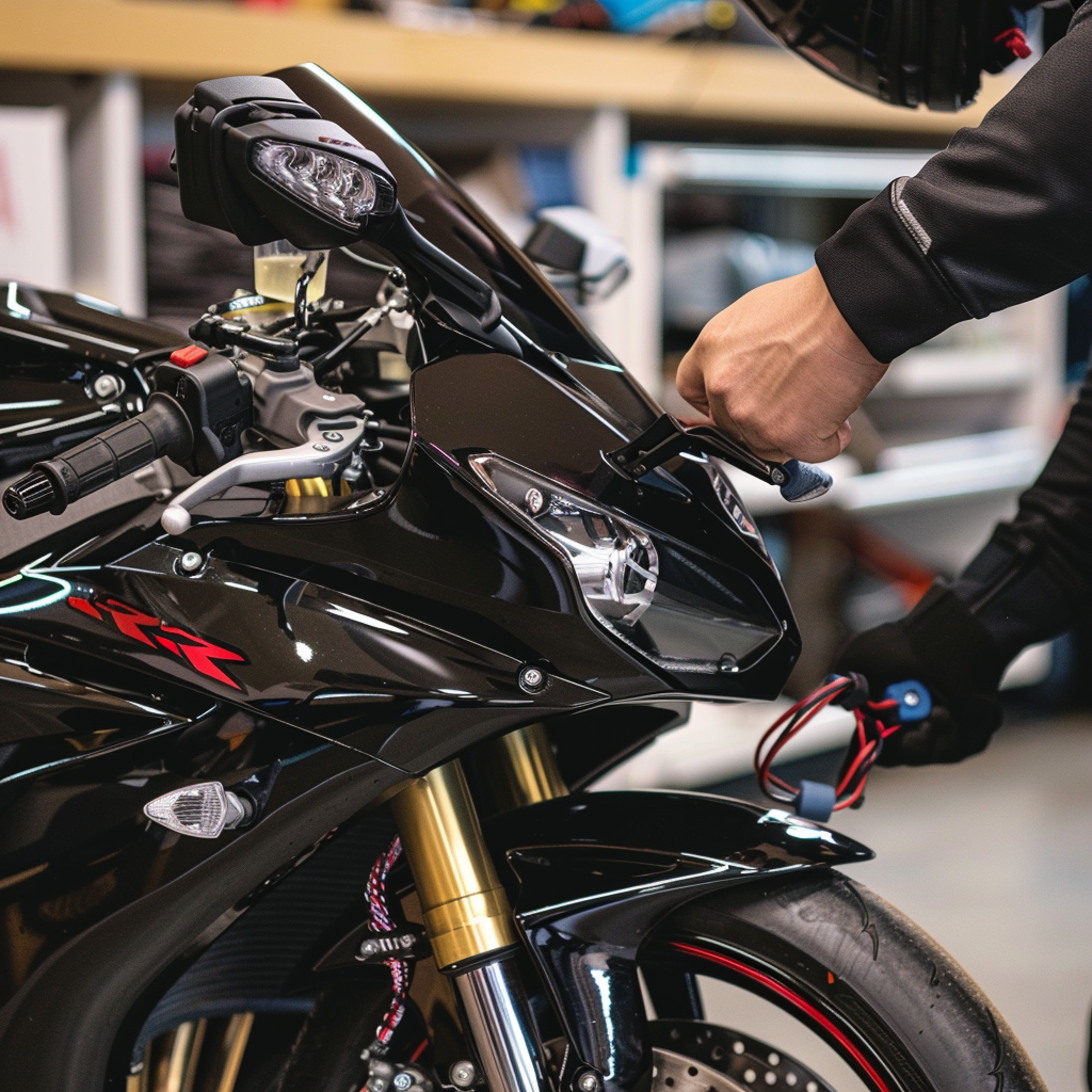Smash Repairs Phuket Bodywork, Panel Beating & Smash Repairs in Phuket Davidv. 56221 A Sport Motorcycle Being Fitted With A State Of T 232e33b9 Ff9b 4f5f 9824 C2e480d7be17