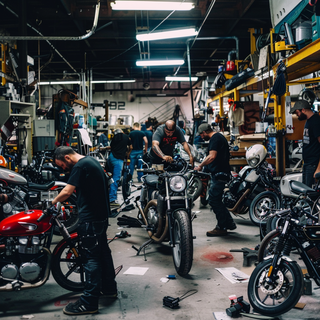 Smash Repairs Phuket Bodywork, Panel Beating & Smash Repairs in Phuket Davidv. 56221 A Vibrant Scene From A Motorcycle Repair Workshop 0189a4b8 747d 4cfd 821f Dd773f4a8d1e