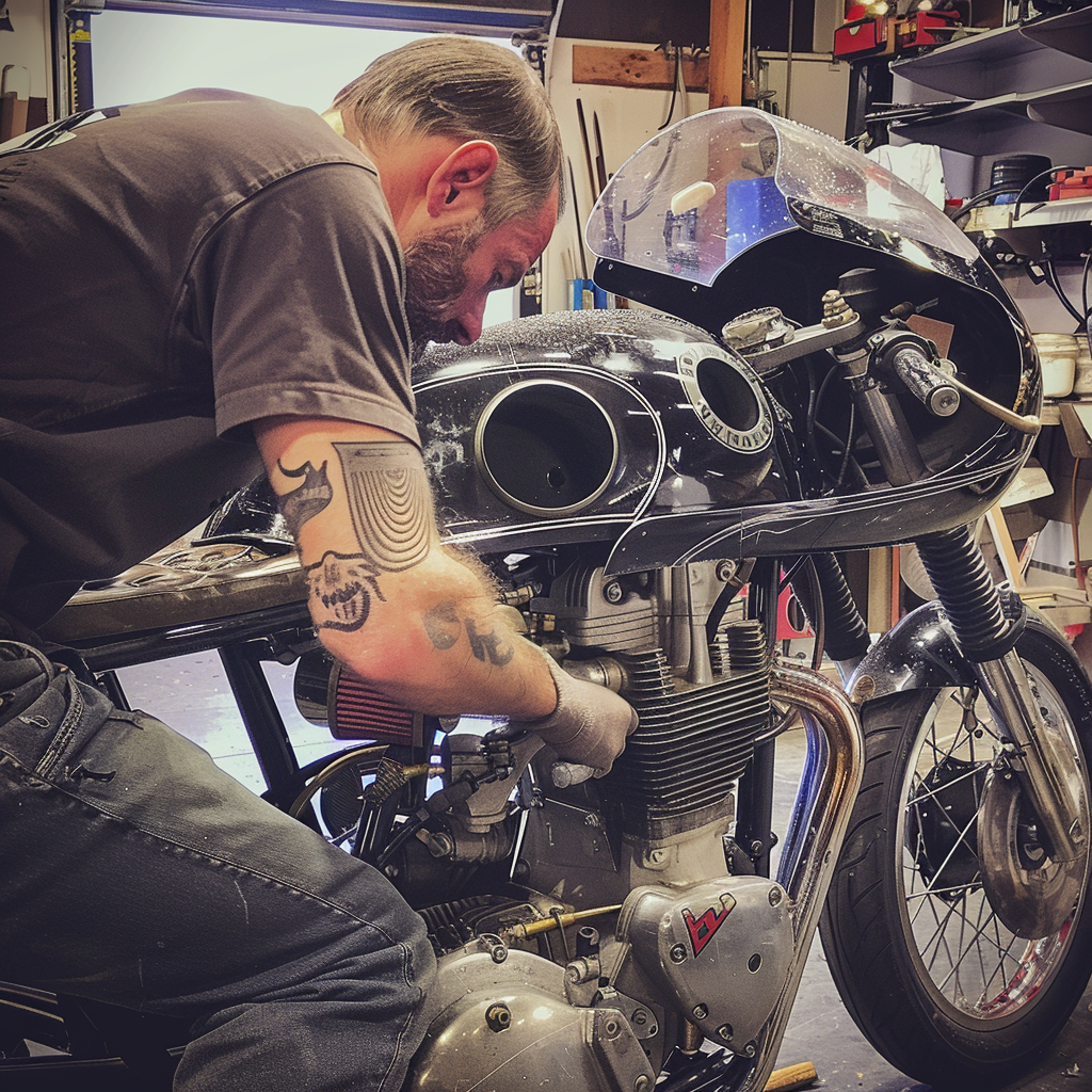 Smash Repairs Phuket Bodywork, Panel Beating & Smash Repairs in Phuket Davidv. 56221 A Vintage Motorcycle Undergoing Fairing Vent Repa 0c73d12b 1928 4e79 92a3 117501a286f3