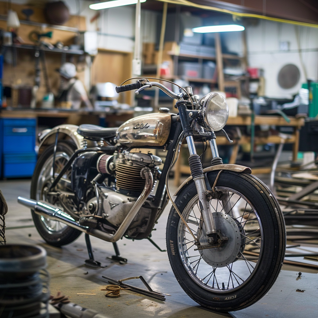 Smash Repairs Phuket Bodywork, Panel Beating & Smash Repairs in Phuket Davidv. 56221 A Vintage Motorcycle Undergoing Triple Tree Resto Ad17e1a4 3b44 49d8 B749 27561ea2e376