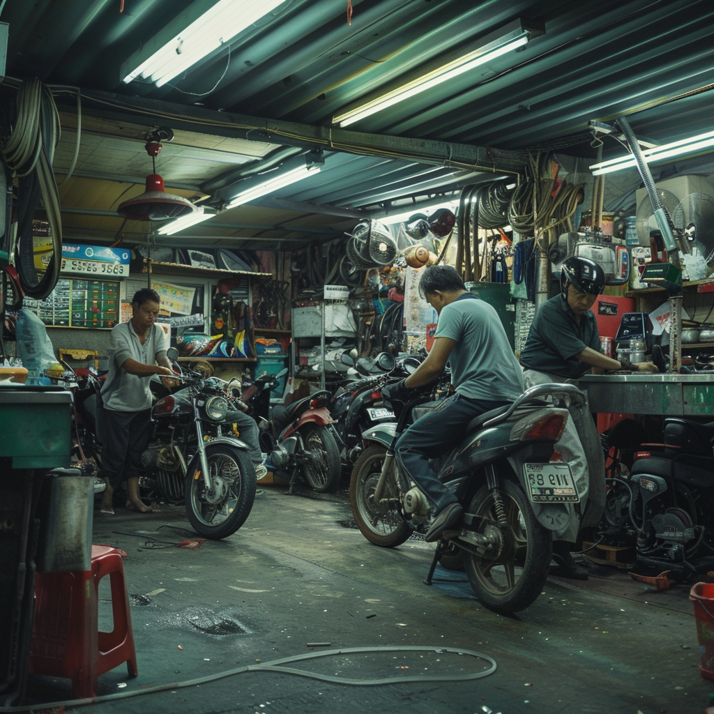 Smash Repairs Phuket Bodywork, Panel Beating & Smash Repairs in Phuket Davidv. 56221 An Energetic Snapshot From Inside A Bustling Moto 42b2b84a 95f9 4d0a 925d 0a85a461b3de