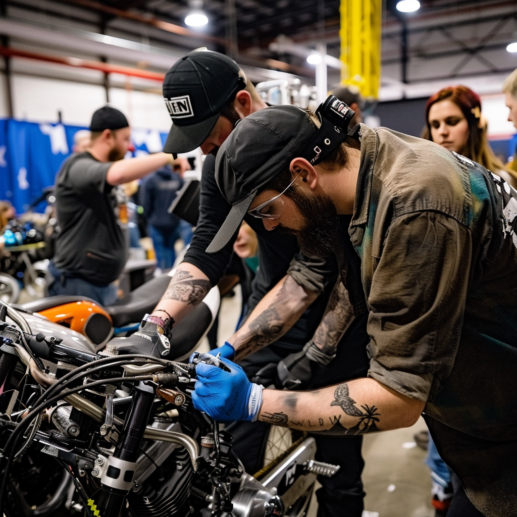 Smash Repairs Phuket Bodywork, Panel Beating & Smash Repairs in Phuket Davidv. 56221 Imagine A Dynamic Scene At A Motorcycle Maintenan 997baebd D9e9 4e15 8159 Ac5d08115801