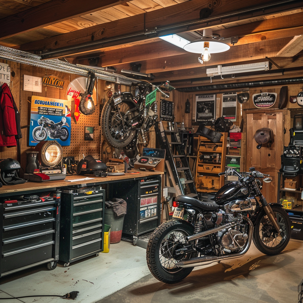 Smash Repairs Phuket Bodywork, Panel Beating & Smash Repairs in Phuket Davidv. 56221 Imagine A Home Garage Scene Where A Motorcycle En 1344b3b8 Ab05 47a8 Adf1 A95e3a06881b
