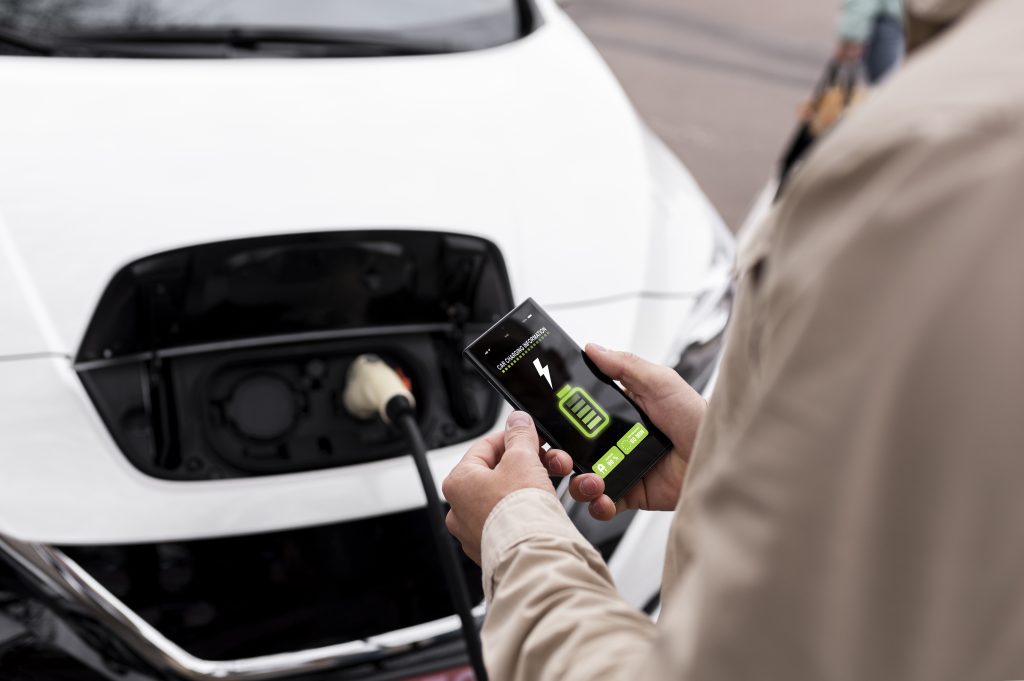 Smash Repairs Phuket Bodywork, Panel Beating & Smash Repairs in Phuket Close Up New Electric Car